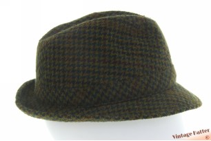 © VintageHatter.com | v-6014-56-2 Visserhoed trilby Royal donker groen wolmix 56 Visserhoed trilby Royal donker groen wolmix 56